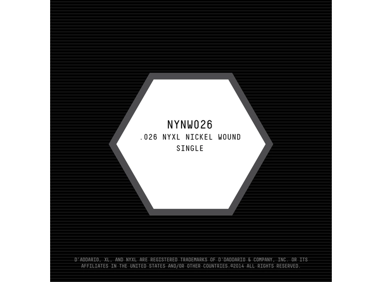 D'addario NYNW026 